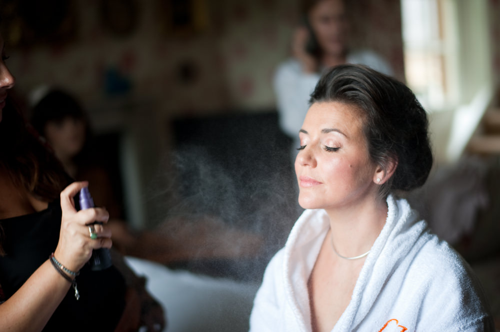 Bride Bridal Make Up Floral Wedding Rachael Connerton Photography