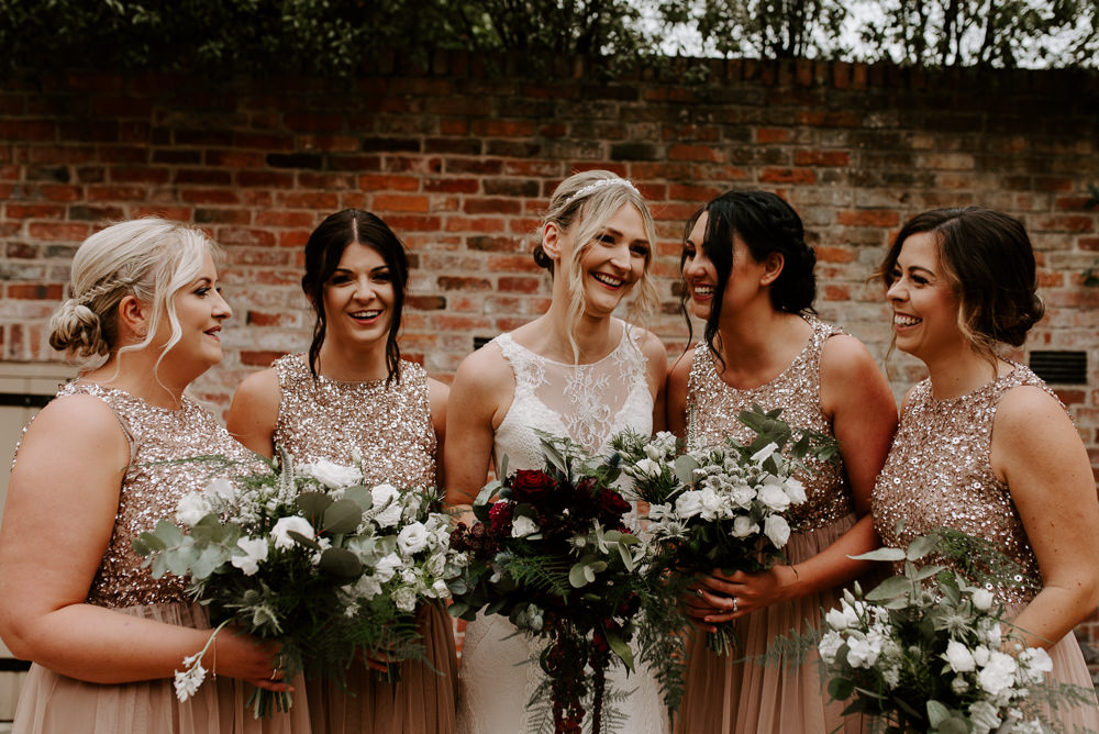 Bridesmaids Bridesmaid Dress Dresses Hazel Gap Barn Wedding The Light Painters