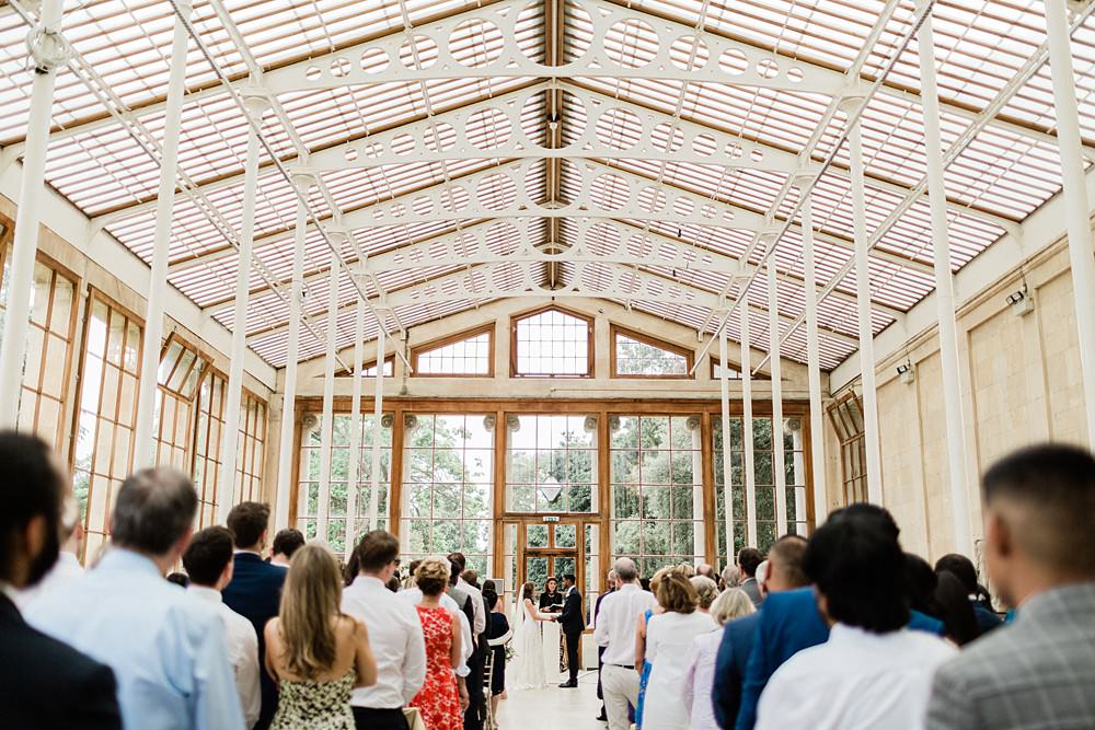 Kew Gardens Conservatory Ceremony Irish Indian Wedding Jacob & Pauline Photography
