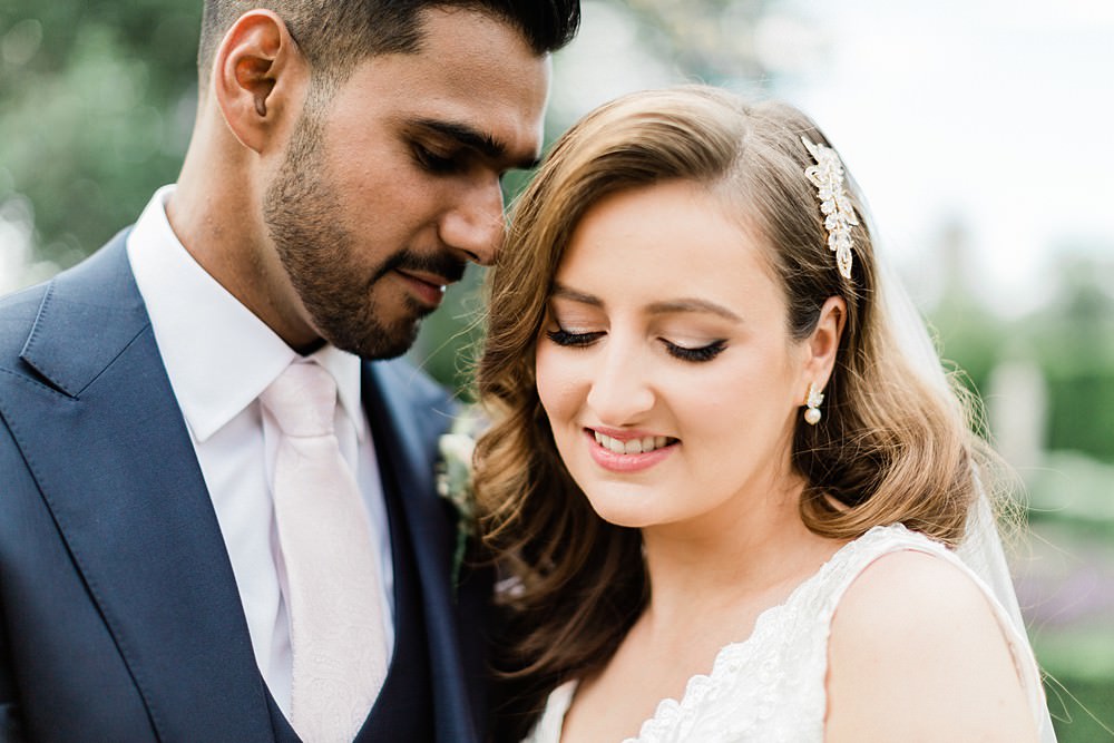 Bride Bridal Make Up Irish Indian Wedding Jacob & Pauline Photography