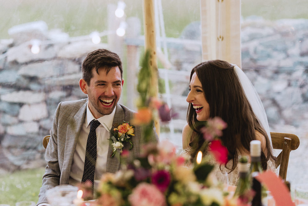 Marquee Wedding Wales Fox & Bear Photography