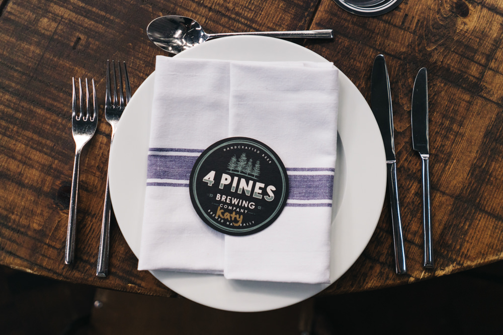 Place Setting Decor Napkin Newcastle Wedding Sally T Photography