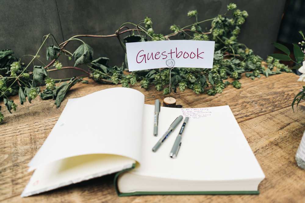 Guestbook Newcastle Wedding Sally T Photography