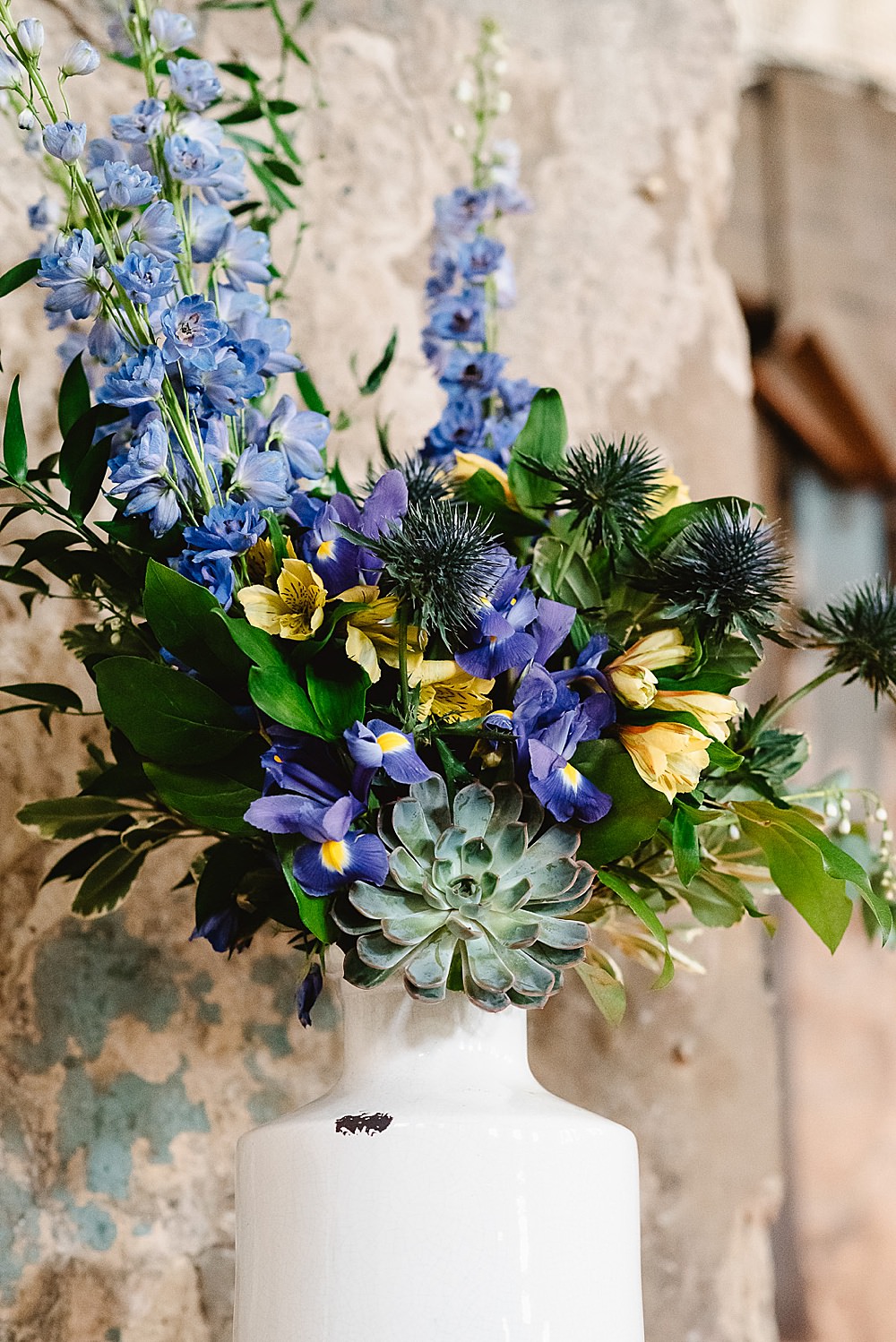 Ceremony Flowers Decor South London Wedding Fiona Kelly Photography