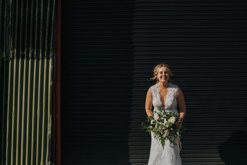Bride Bridal Dress Gown Illusion Lace Zavana Bridal The Barns East Yorkshire Wedding Bloom Weddings