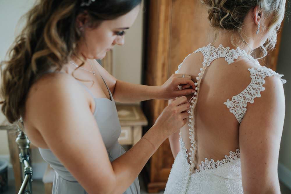 Bride Bridal Dress Gown Illusion Lace Zavana Bridal The Barns East Yorkshire Wedding Bloom Weddings