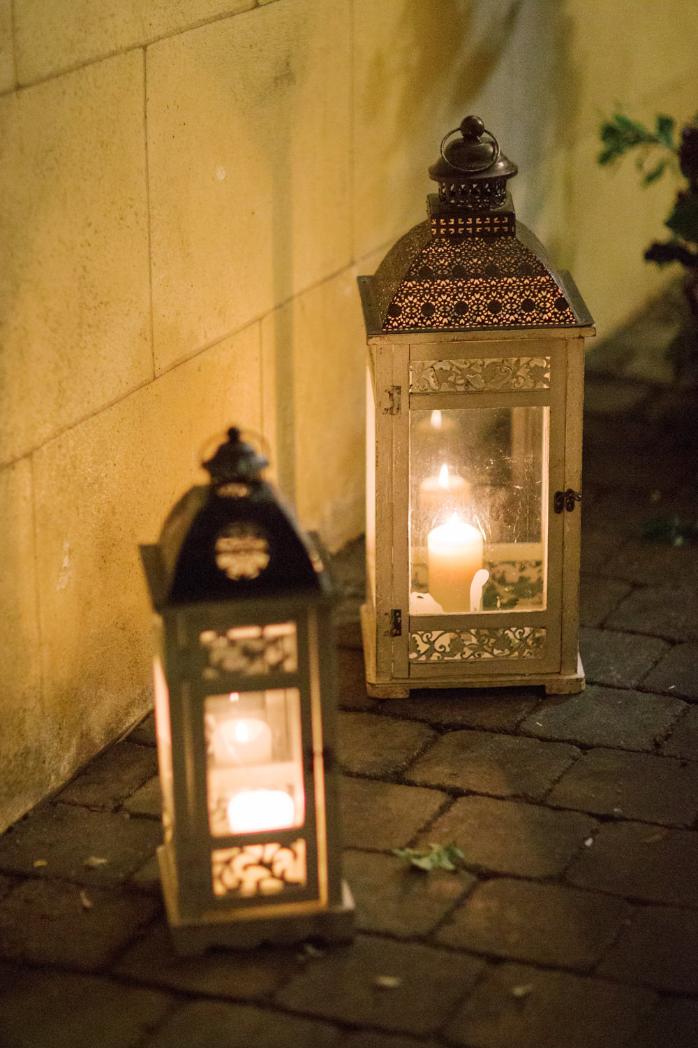 Candles Lanterns Autumn Halloween Wedding Hannah Mckernan