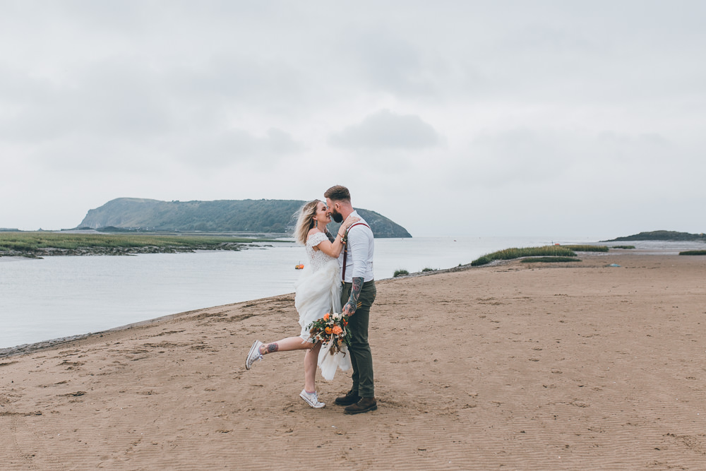 Beach Wedding UK Maria Madison Photographer