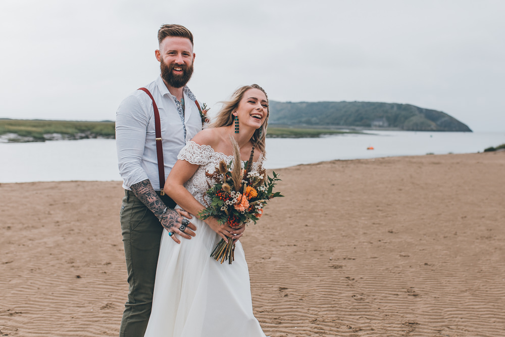 Beach Wedding UK Maria Madison Photographer