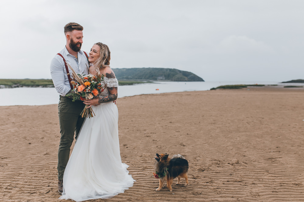 Beach Wedding UK Maria Madison Photographer