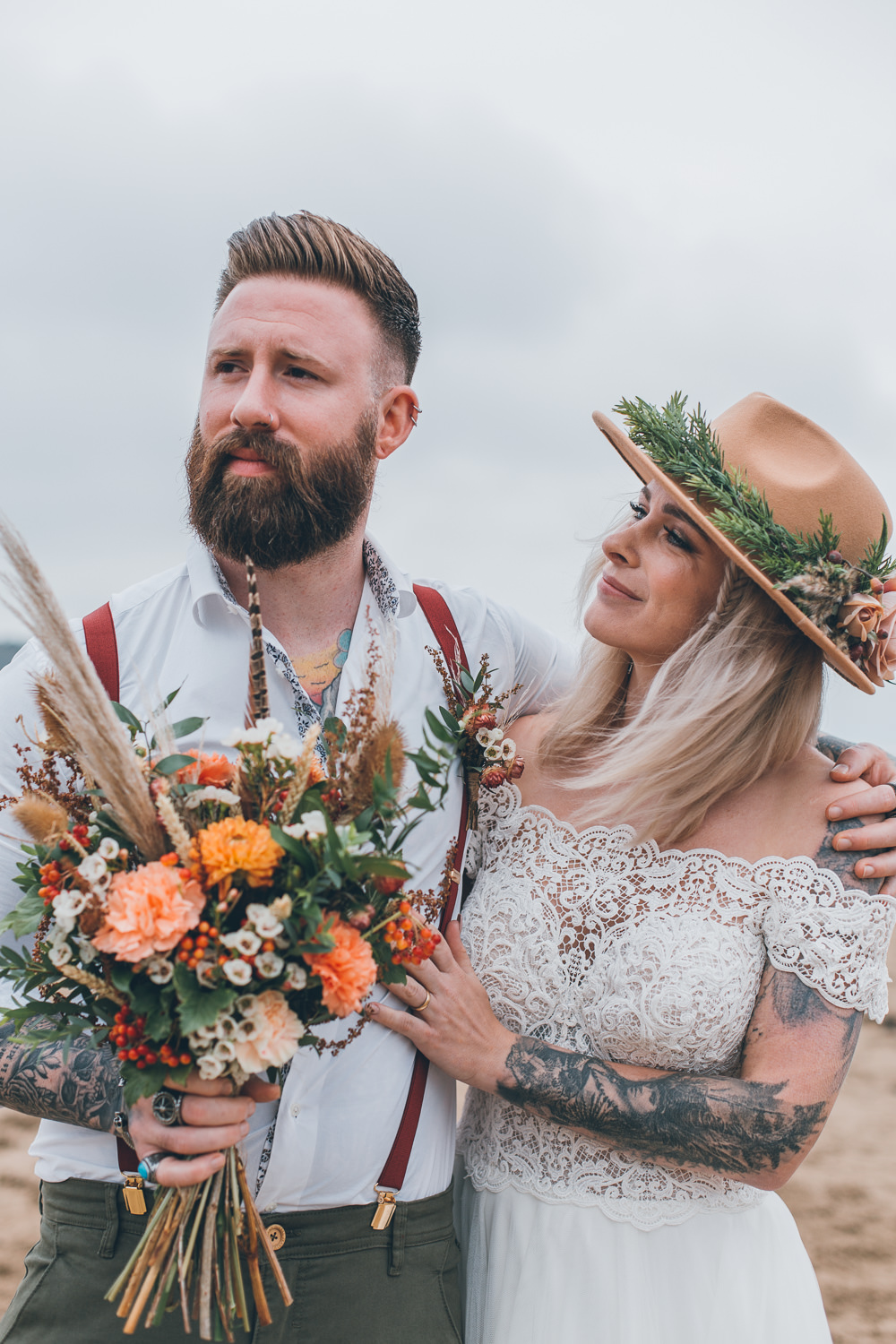 Beach Wedding UK Maria Madison Photographer