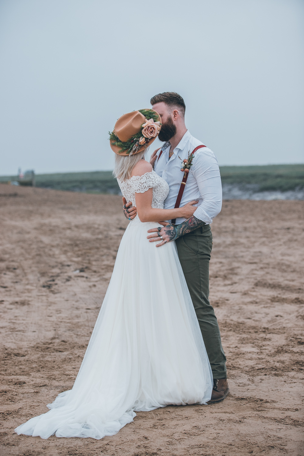 Beach Wedding UK Maria Madison Photographer