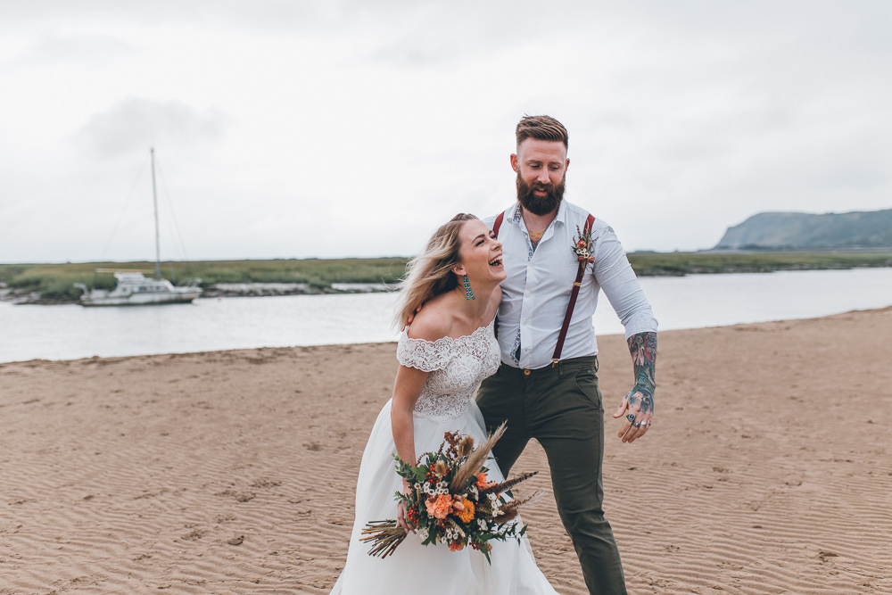 Beach Wedding UK Maria Madison Photographer