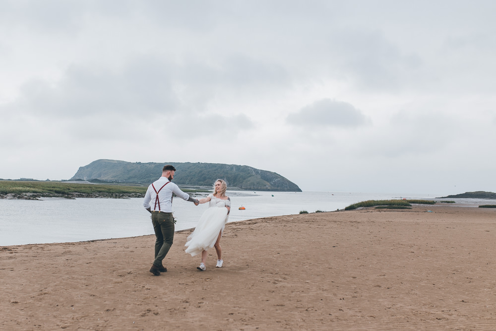 Beach Wedding UK Maria Madison Photographer