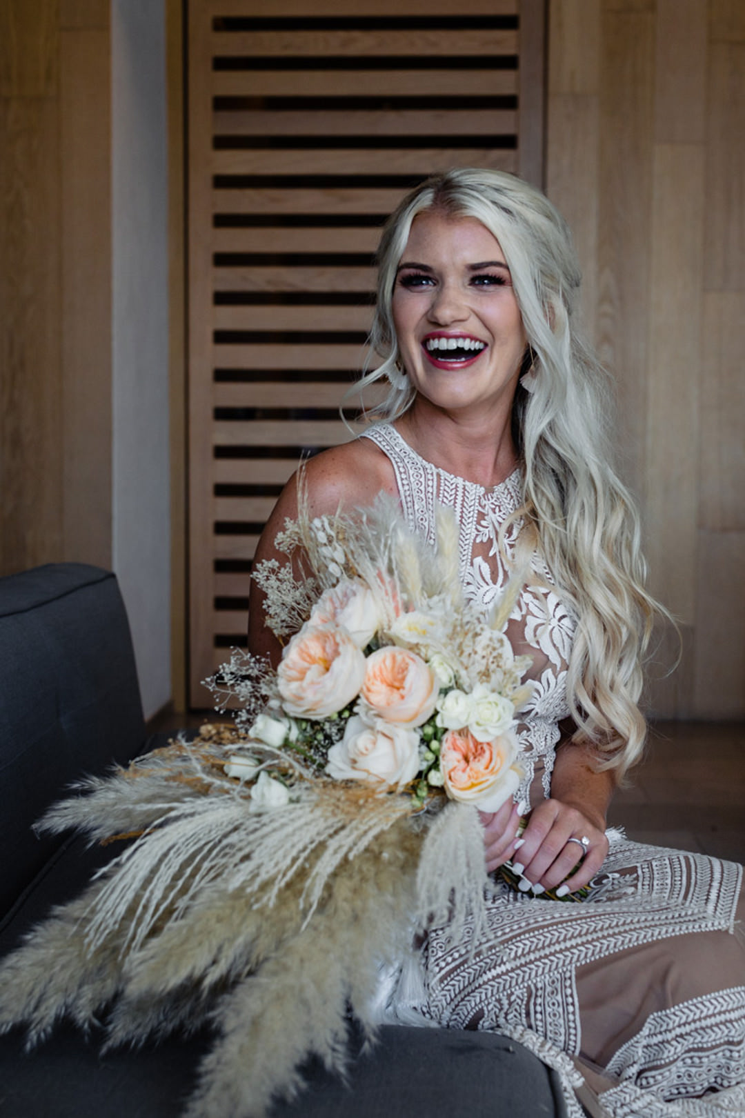 Dress Gown Bride Bridal Lace Rue de Seine Bohemian Mexico Wedding Fabi Rosas Cabo Wedding Photographer