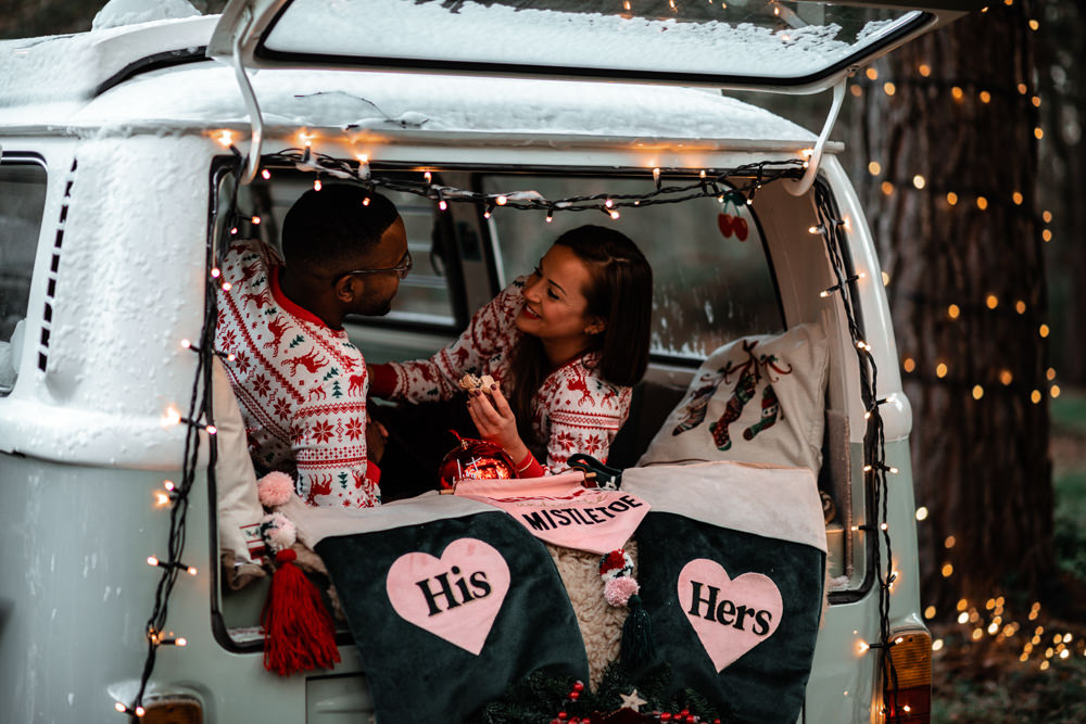 Christmas Engagement Avalon Photography