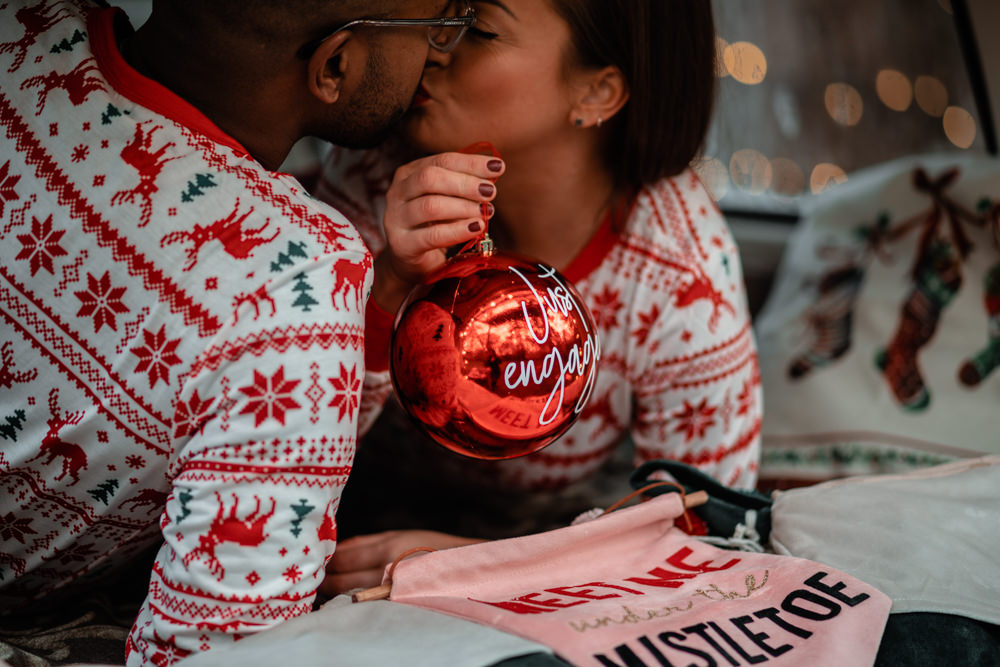 Christmas Engagement Avalon Photography