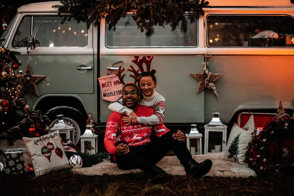 Jumpers Christmas Engagement Avalon Photography