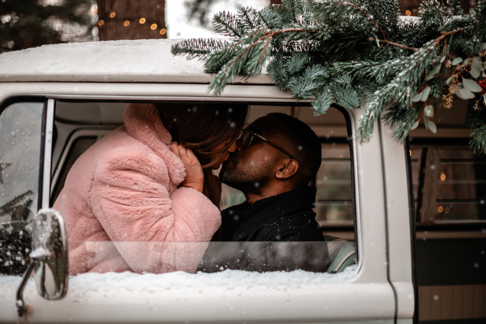 Christmas Engagement Avalon Photography