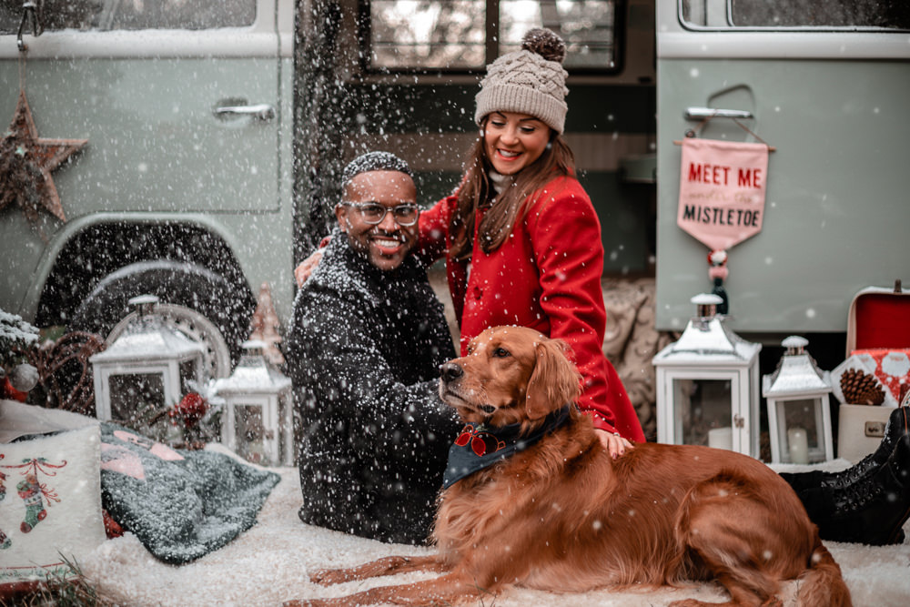 Christmas Engagement Avalon Photography