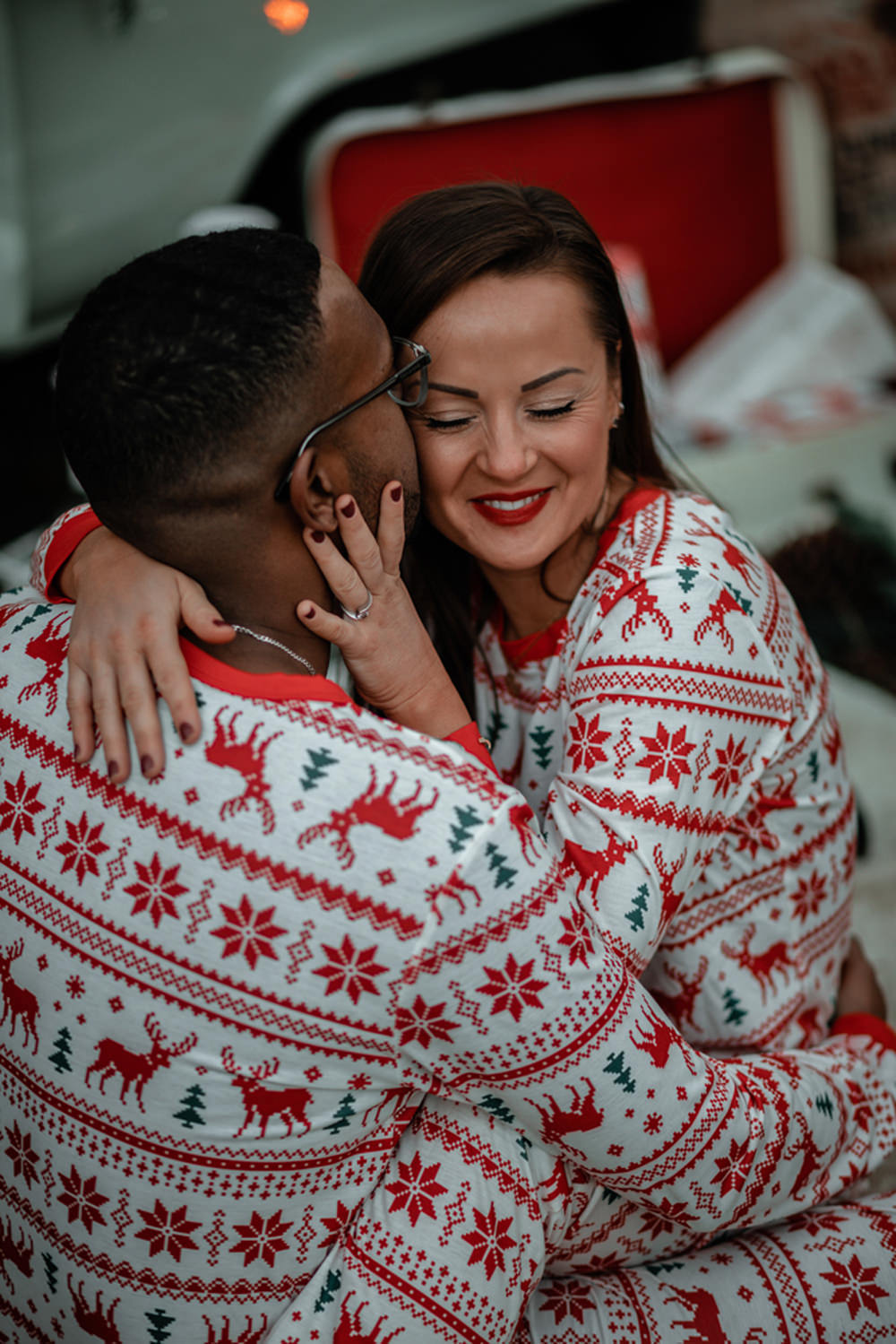 Christmas Engagement Avalon Photography