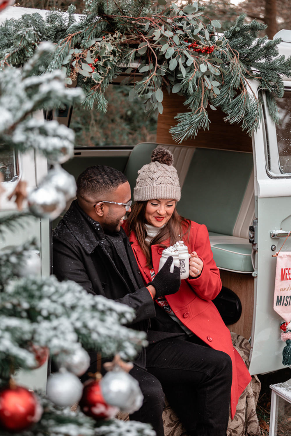 Christmas Engagement Avalon Photography
