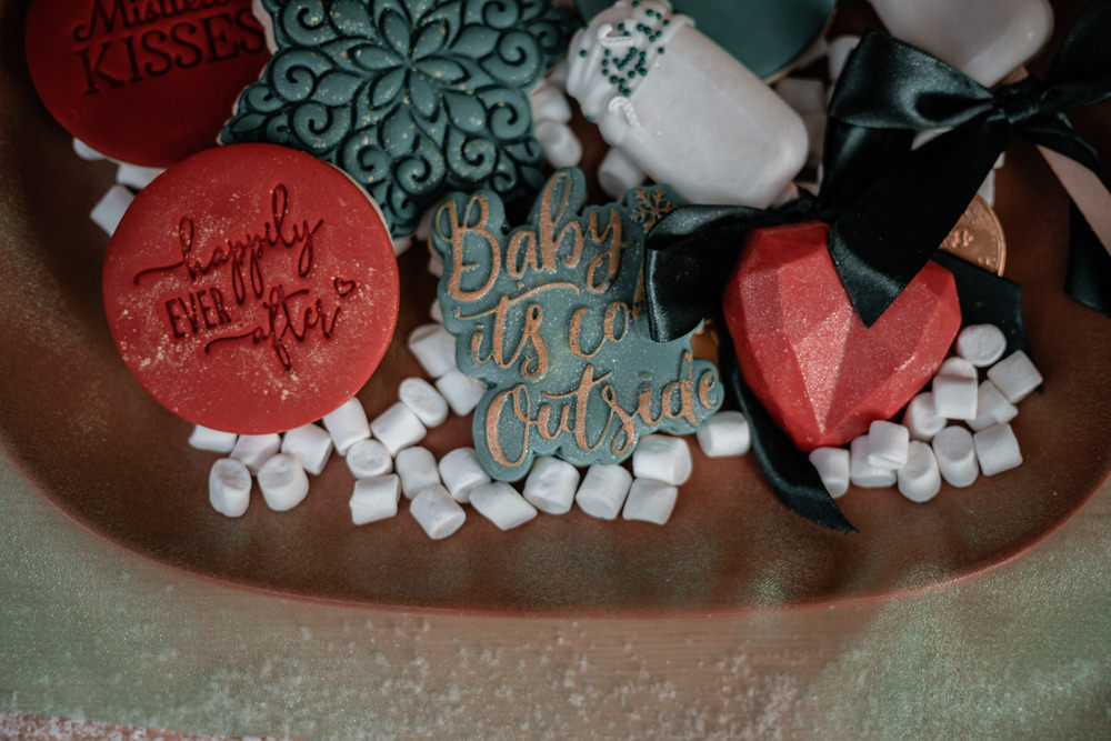 Cookies Christmas Engagement Avalon Photography