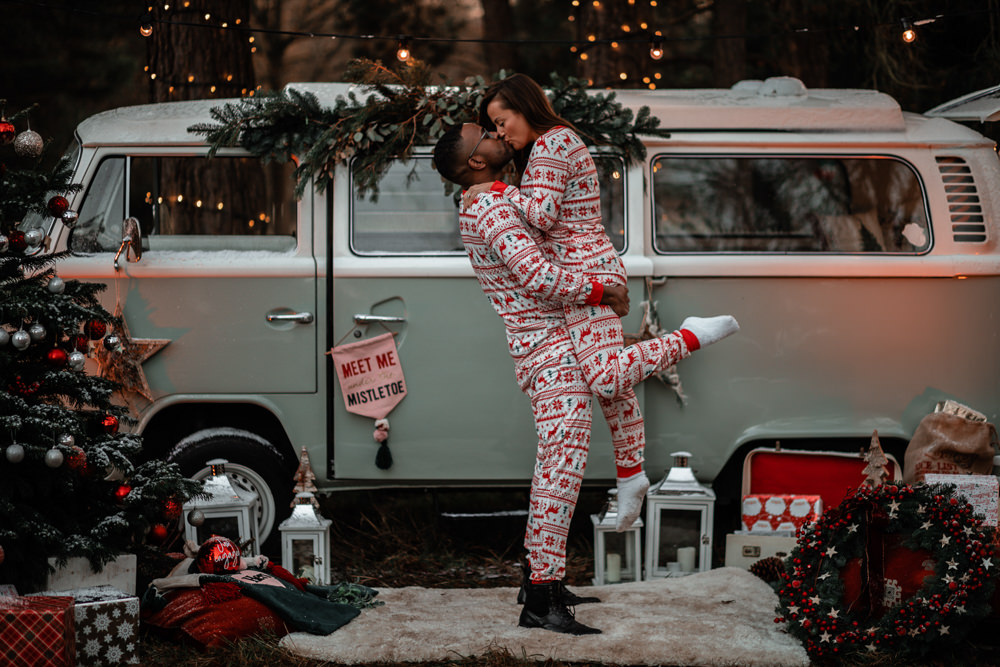 Christmas Engagement Avalon Photography