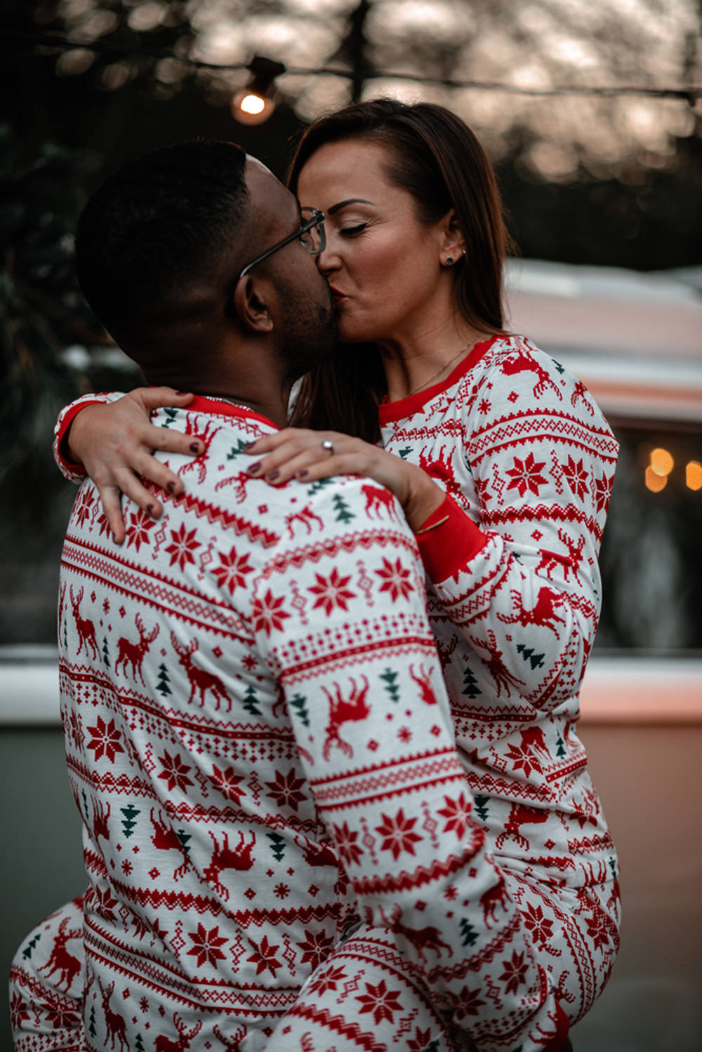 Christmas Engagement Avalon Photography
