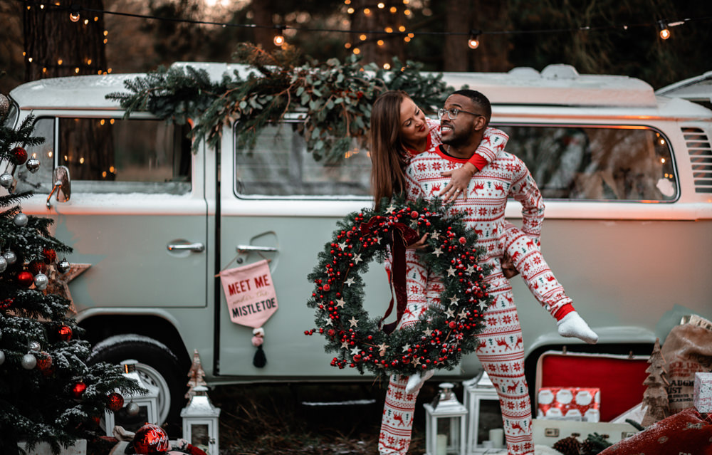 Christmas Engagement Avalon Photography