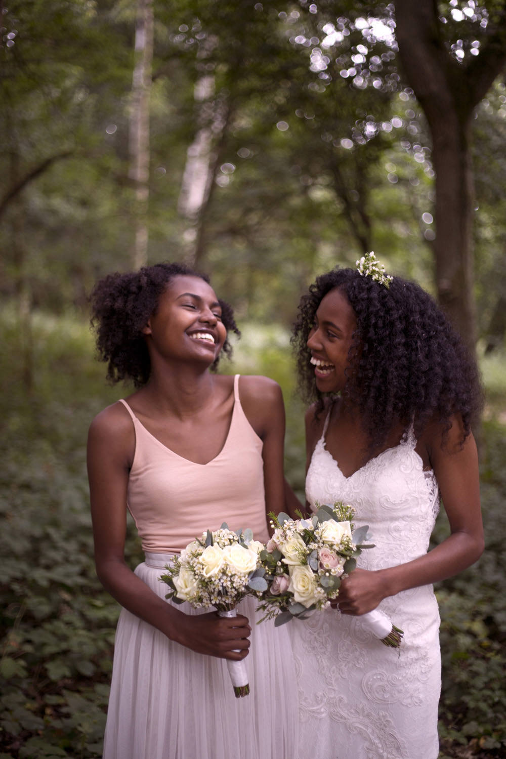 Bridesmaids Bridesmaid Dress Dresses Top Skirt Cuffley Camp Wedding Heather Winstanley Photography