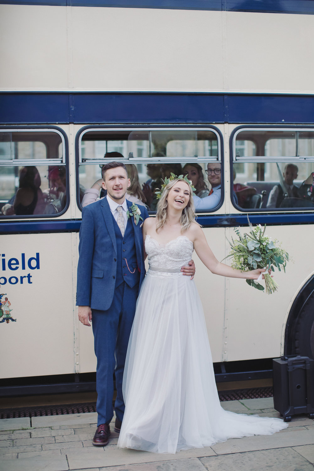 Bus Transport Hide Sheffield Wedding Sasha Lee Photography