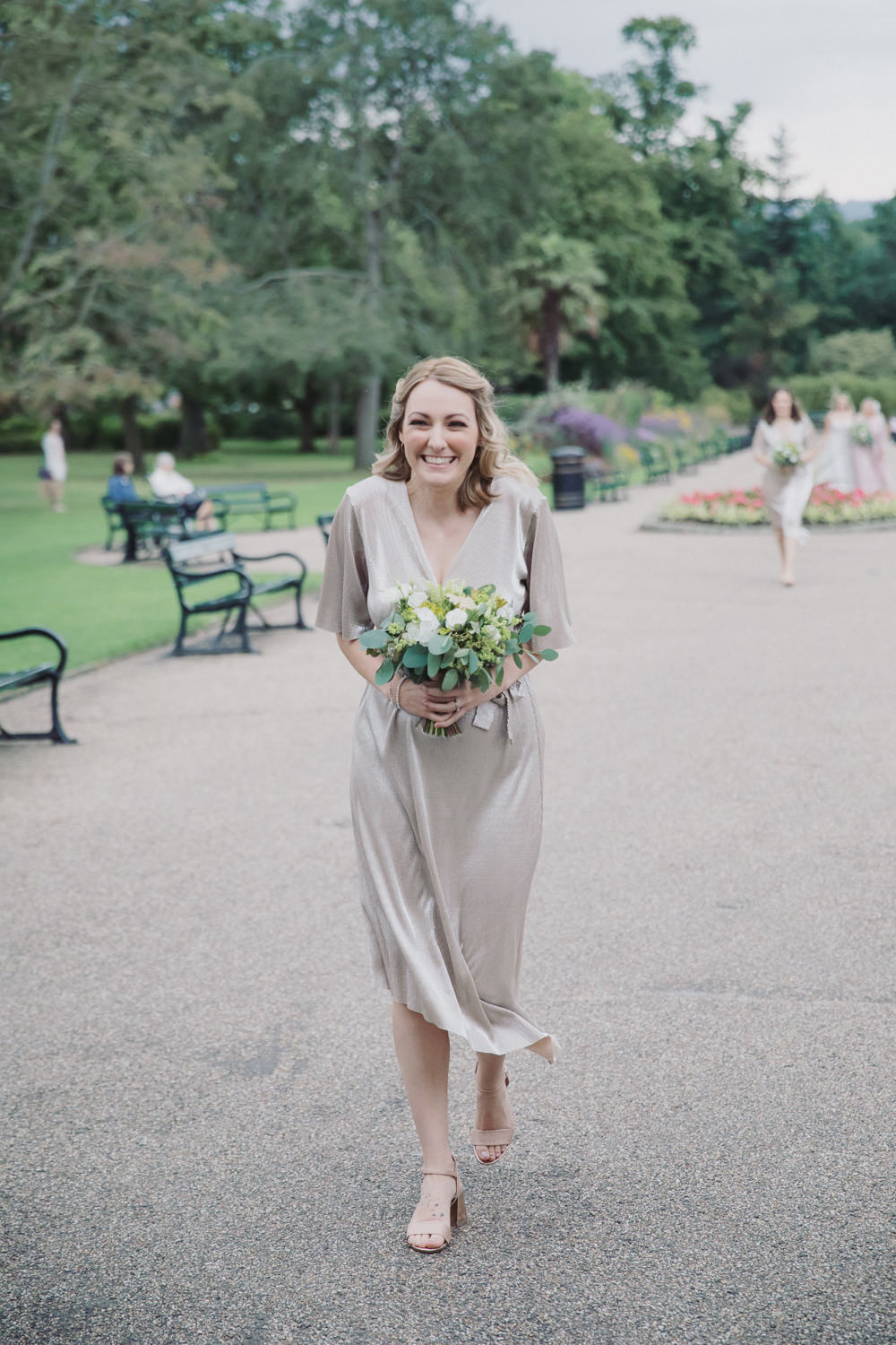 Bridesmaid Bridesmaids Dress Dresses Hide Sheffield Wedding Sasha Lee Photography
