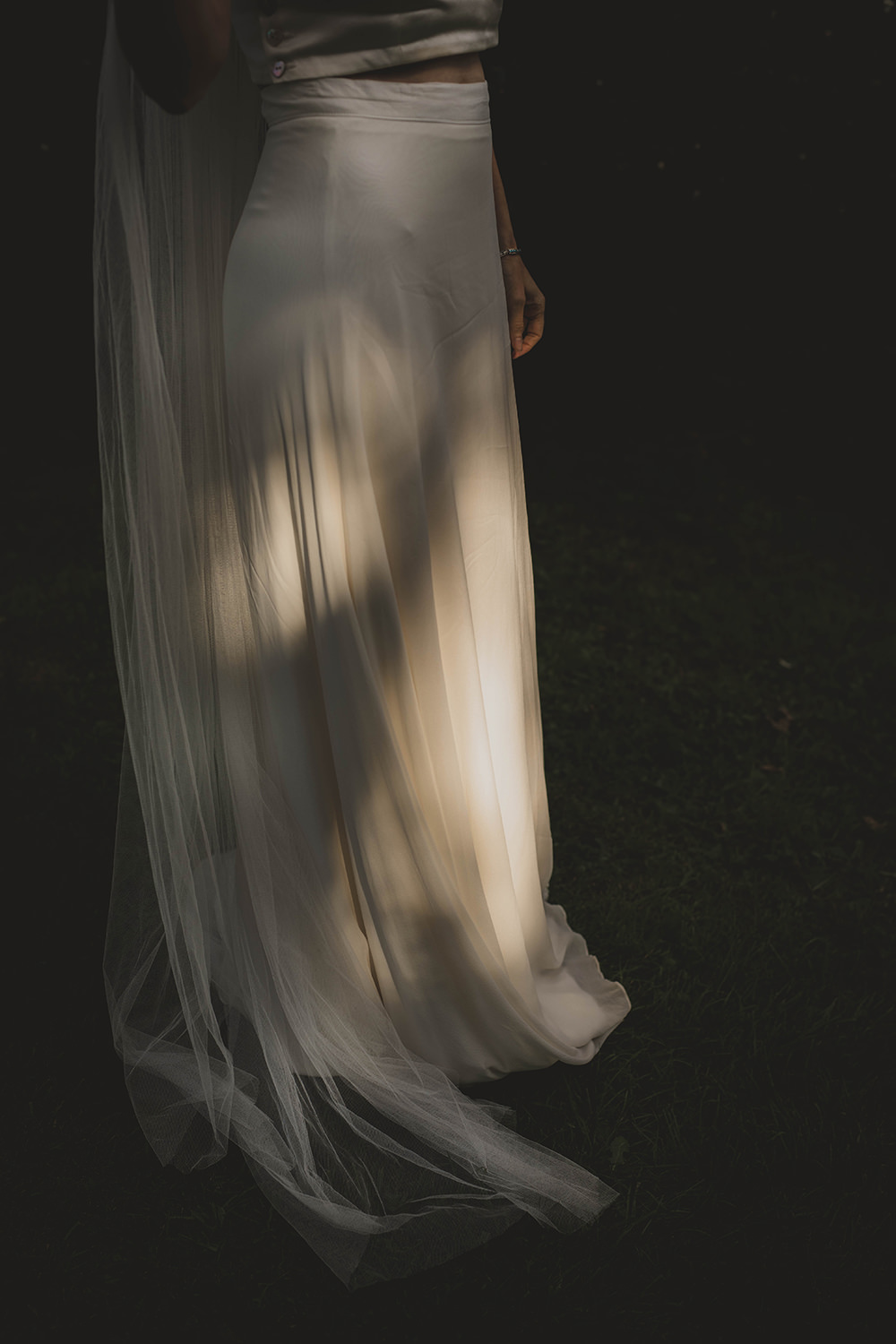 Jervaulx Abbey Wedding Ideas Laura Adams Photography Bride Bridal Veil