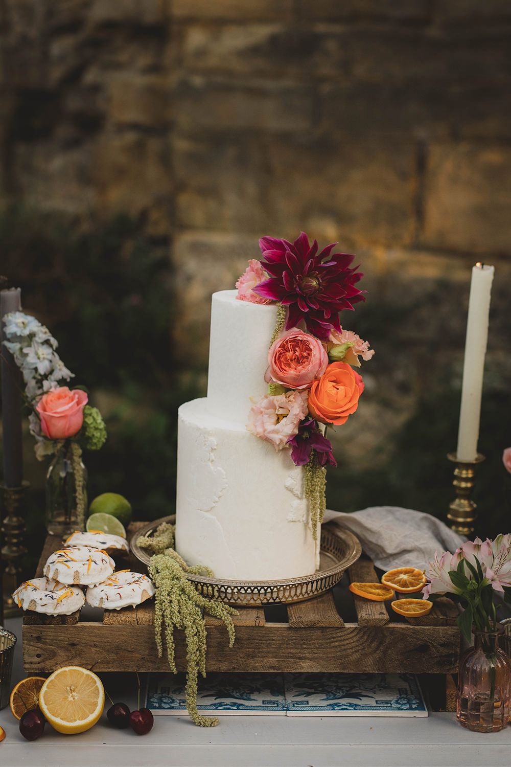 Jervaulx Abbey Wedding Ideas Laura Adams Photography Cake Table Decor Dessert