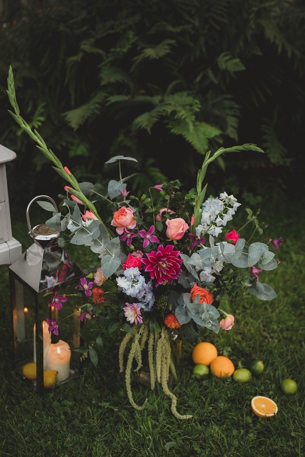 Jervaulx Abbey Wedding Ideas Laura Adams Photography Bouquet Flowers Bride Bridal Dahlia Rose Eucalyptus