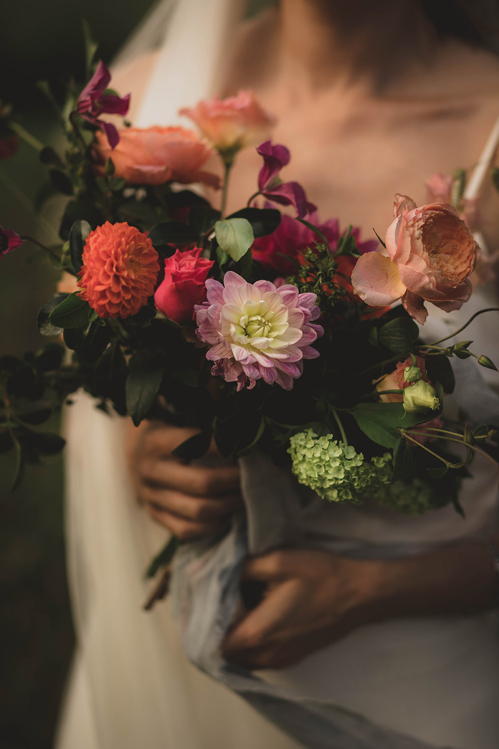 Jervaulx Abbey Wedding Ideas Laura Adams Photography Bouquet Flowers Bride Bridal Dahlia Rose Eucalyptus