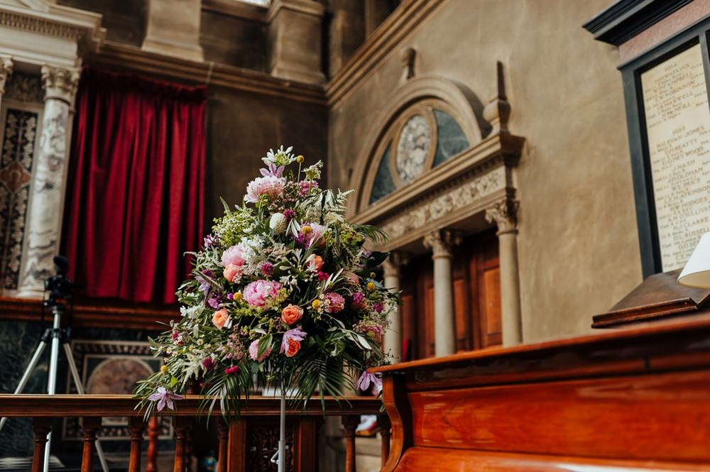Flower Arrangement July 2020 Wedding Nathan Walker Photography