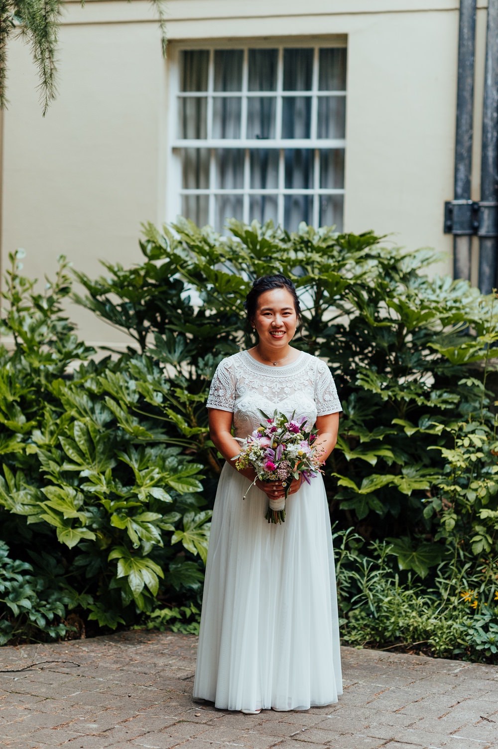 Monsoon Dress Gown Bride Bridal July 2020 Wedding Nathan Walker Photography