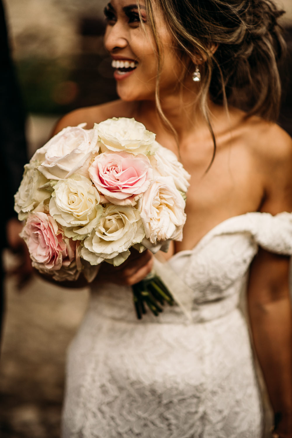Rose Bouquet Bride Bridal Lake Garda Wedding Argentieri Anthony Photography