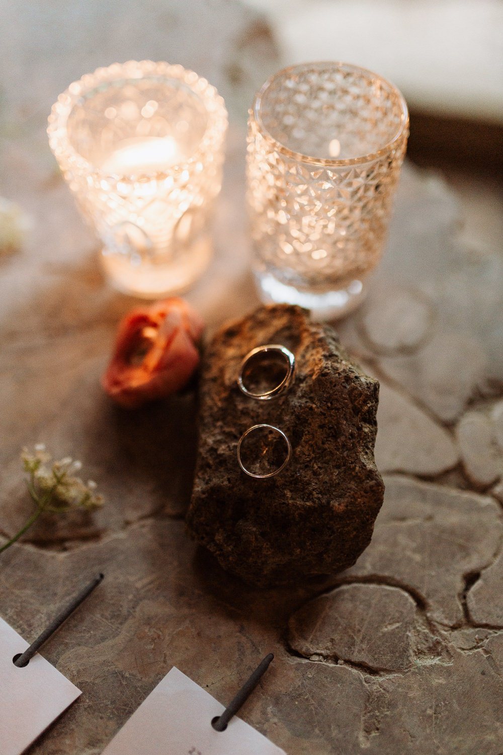 Rings Bands Natural Wedding Ideas Frame Of Love
