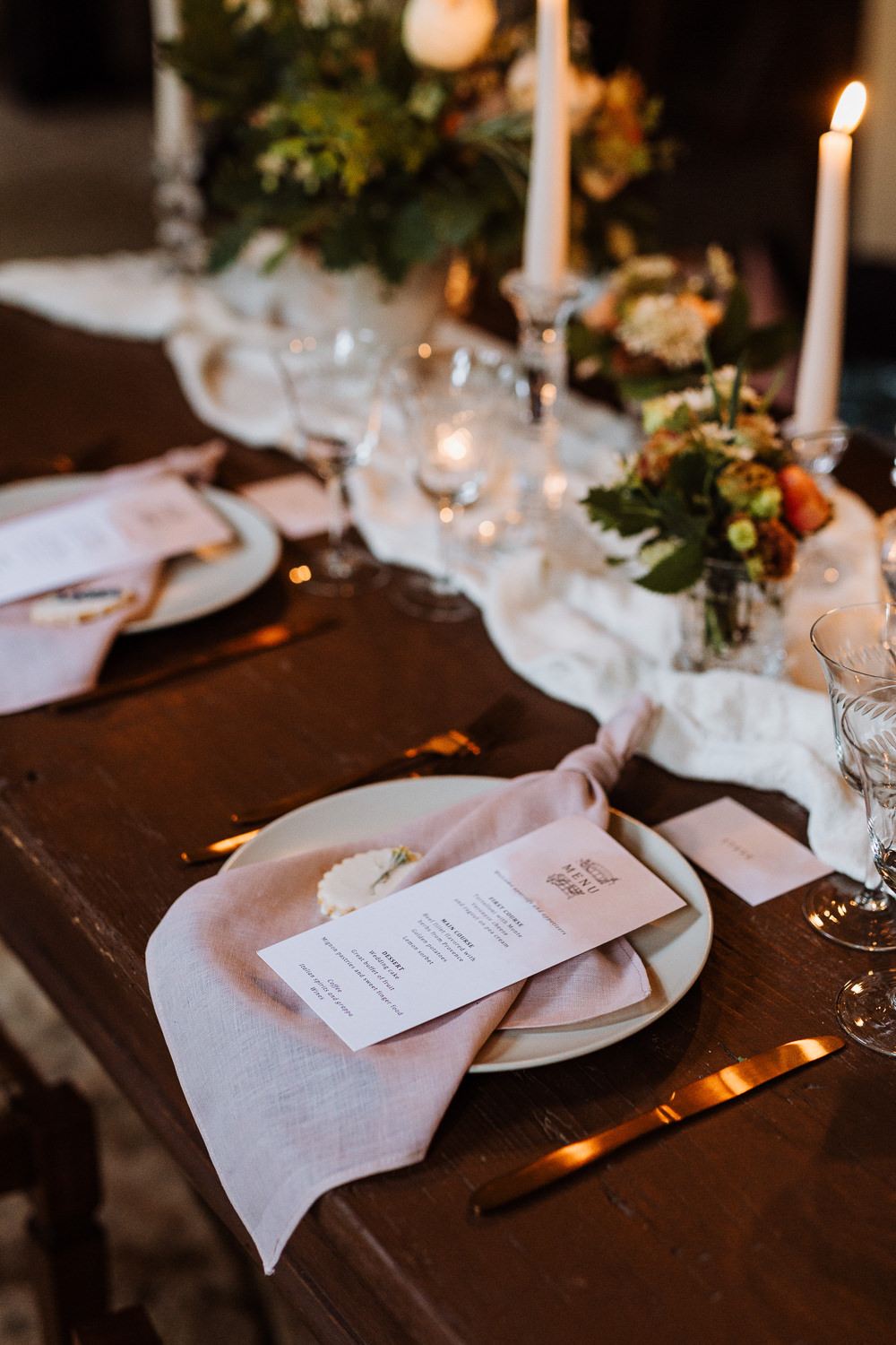 Place Setting Decor Table Natural Wedding Ideas Frame Of Love