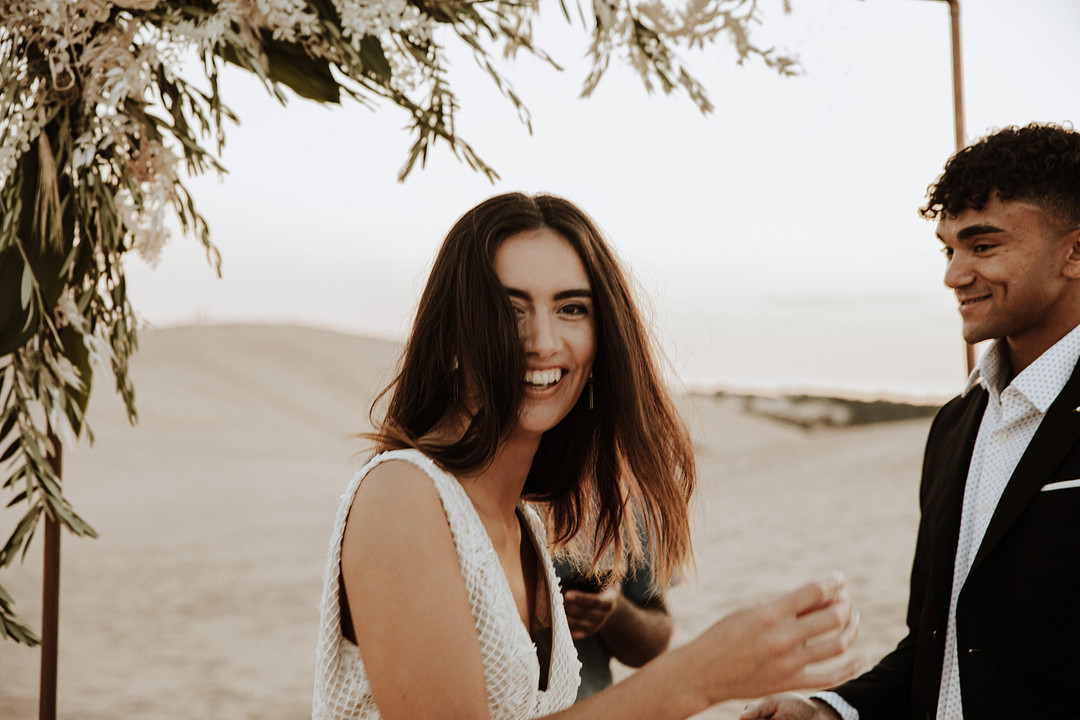 Sand Dunes Wedding Photos By Gayle
