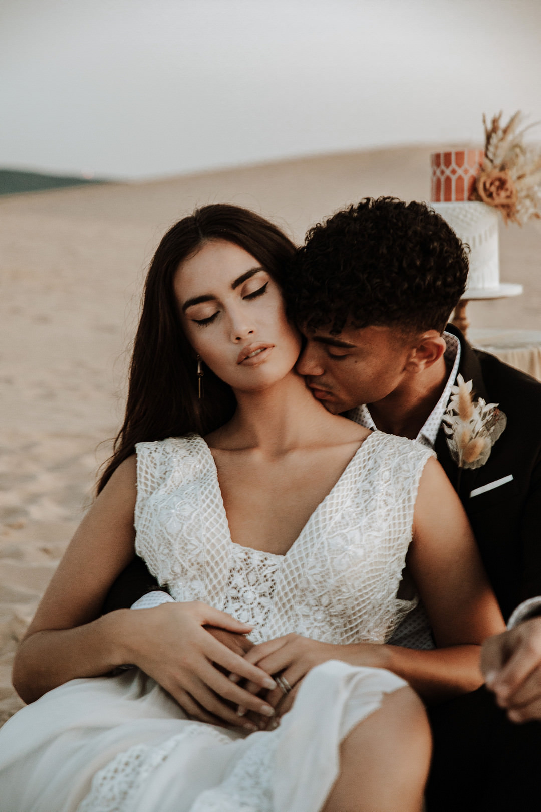 Sand Dunes Wedding Photos By Gayle
