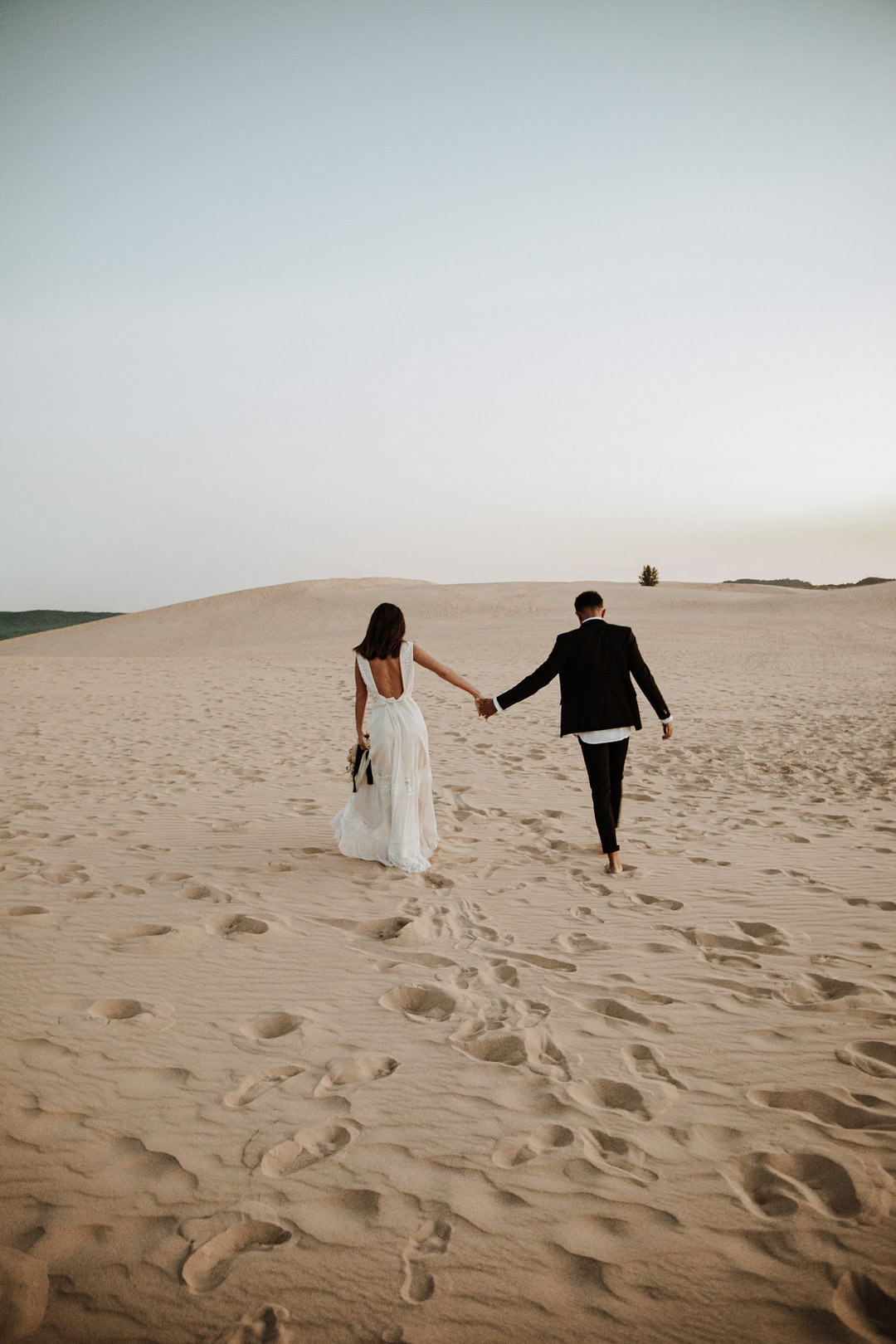Sand Dunes Wedding Photos By Gayle