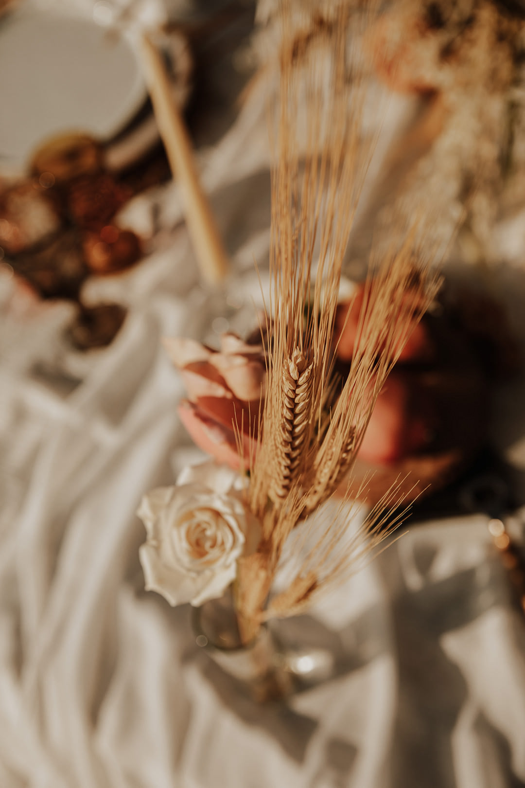 Grass Flowers Bottles Sand Dunes Wedding Photos By Gayle