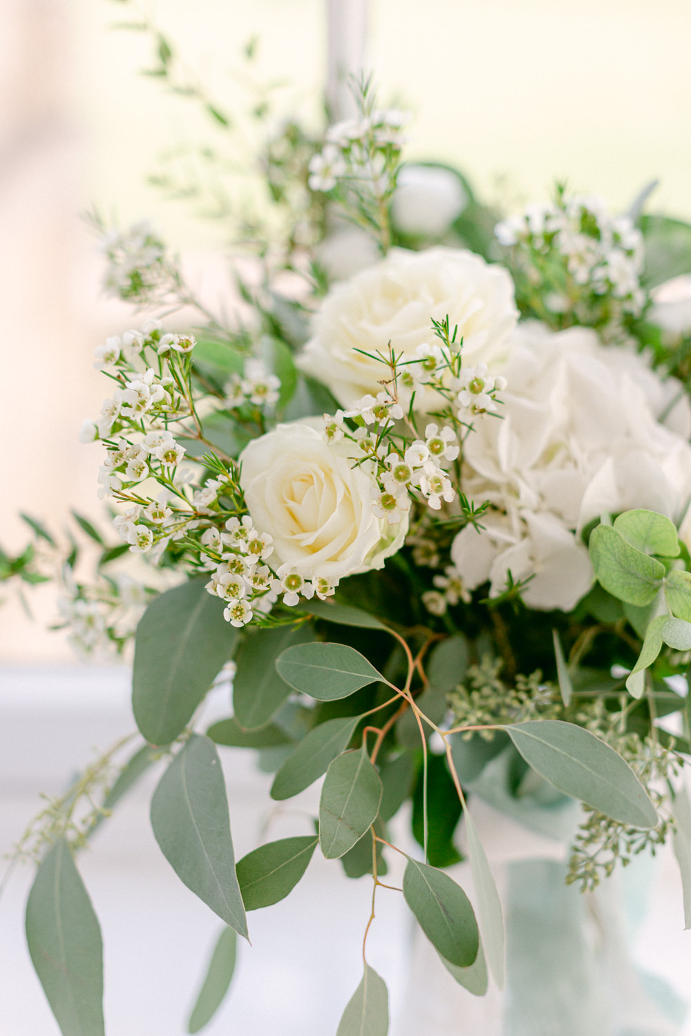 Bouquet Flowers Bride Bridal Eucalyptus Foliage Greenery Stately Home Wedding Whitney Lloyd Photography
