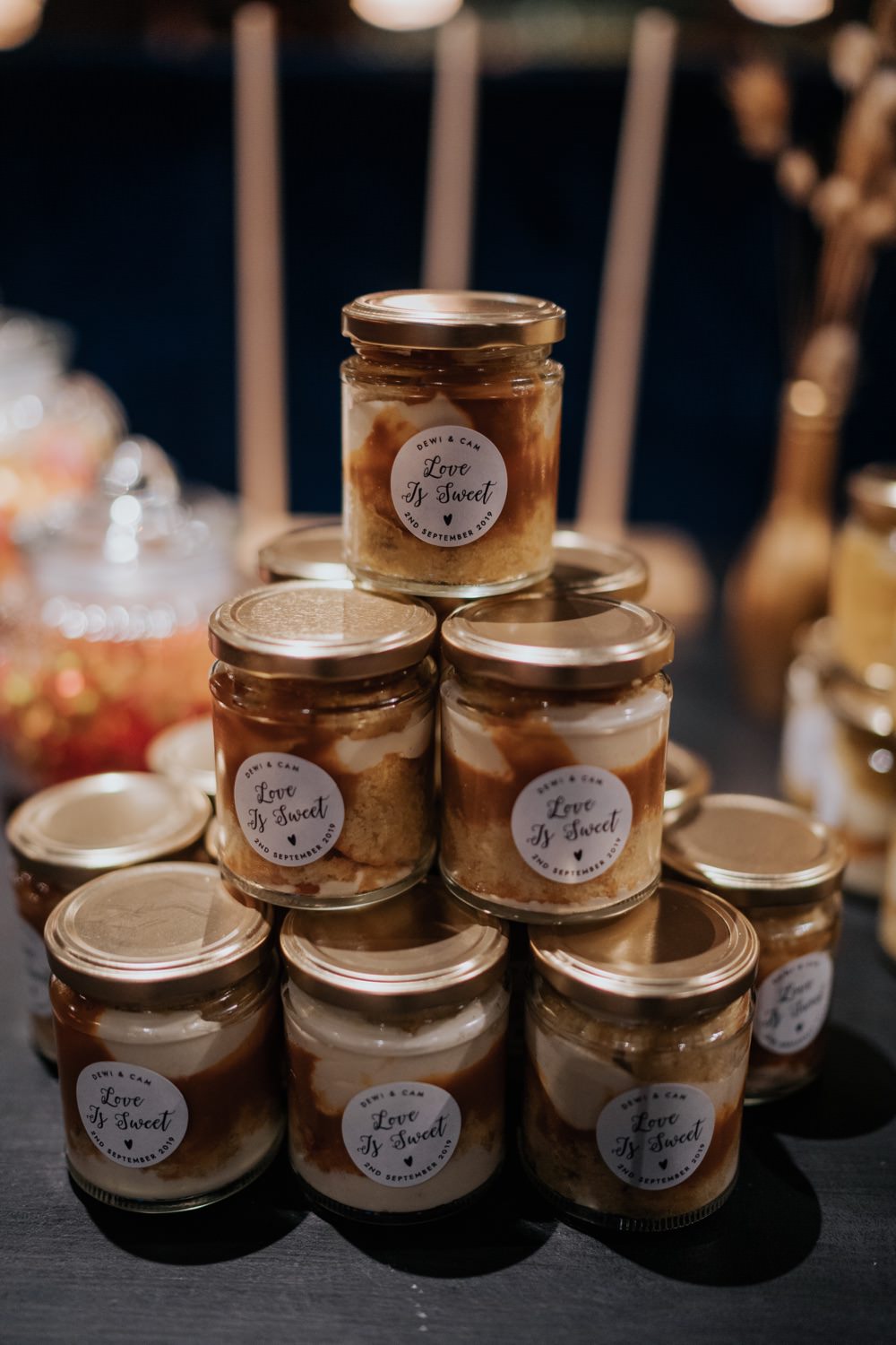 Cake Jar Favours Brighton Town Hall Wedding Bloom Weddings