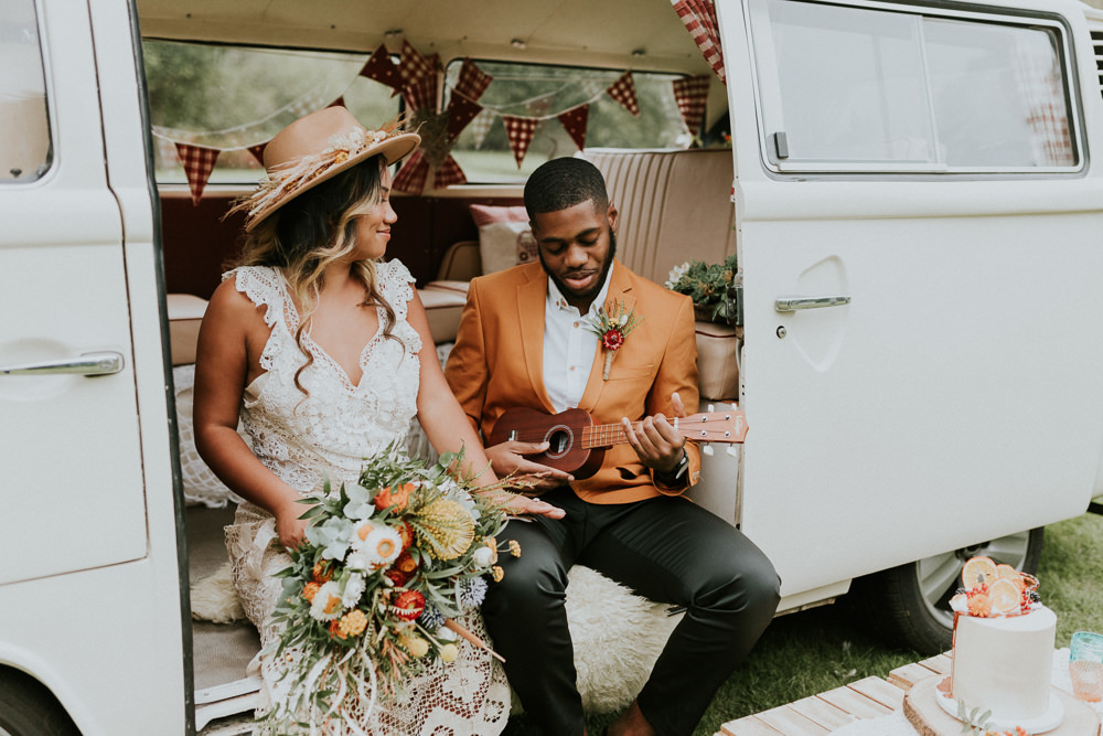 Campervan Wedding Ideas Heather Sham