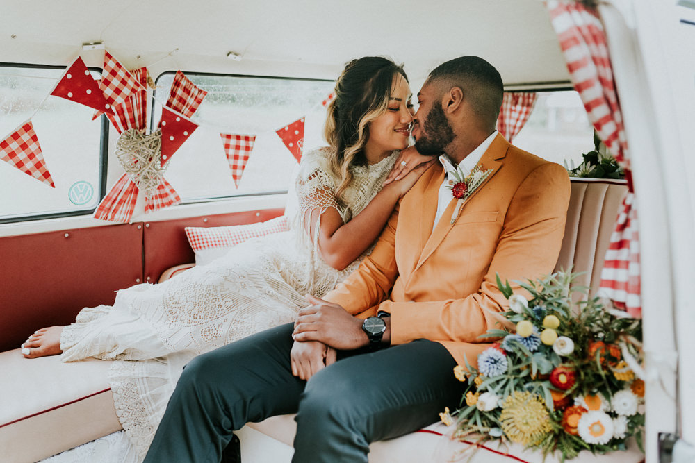 Campervan Wedding Ideas Heather Sham